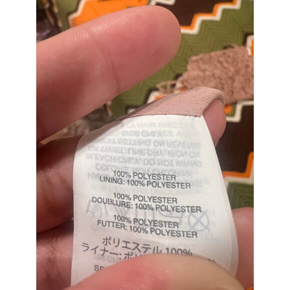 J.CREW Womens Sparkly Sequin Rose Gold Pencil Skirt Plus Size 16 - Picture 7 of 12